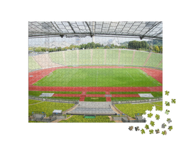 Puzzle 1000 Teile „Olympiastadion, München“