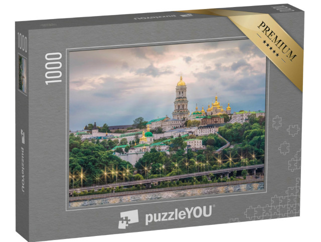 Puzzle 1000 Teile „Pechersk Lawra: das Höhlenkloster von Kiew, Ukraine“