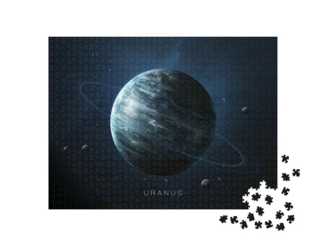Puzzle 1000 Teile „Uranus mit Ring “