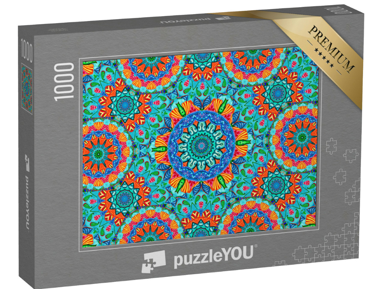 Puzzle 1000 Teile „Abstraktes Muster im arabischen Stil “
