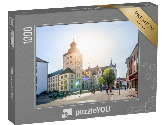 Puzzle 1000 Teile „Altstadt von Paderborn, Deutschland“