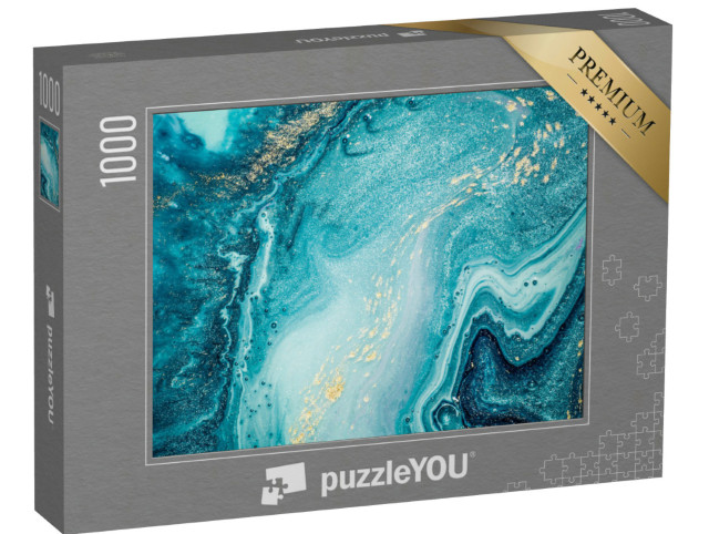 Puzzle 1000 Teile „Strudel von Marmor, Wellen von Achat “