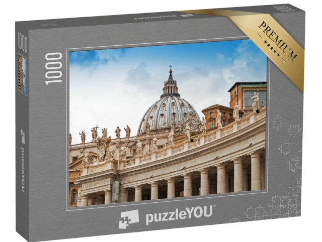 Puzzle 1000 Teile „Fragmente der päpstlichen Basilika St. Peter im Vatikan“