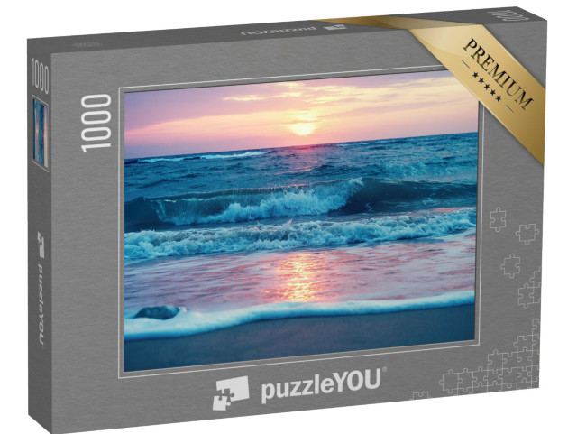 Puzzle 1000 Teile „Sonnenaufgang am Waimanalo Beach auf Oahu, Hawaii“