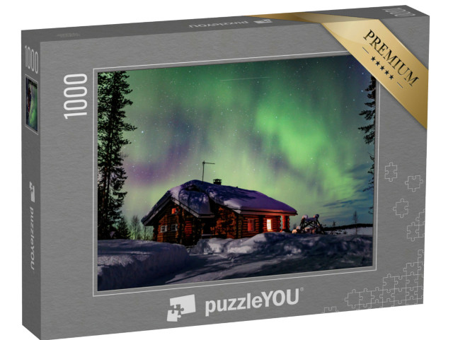 Puzzle 1000 Teile „Polarlicht“
