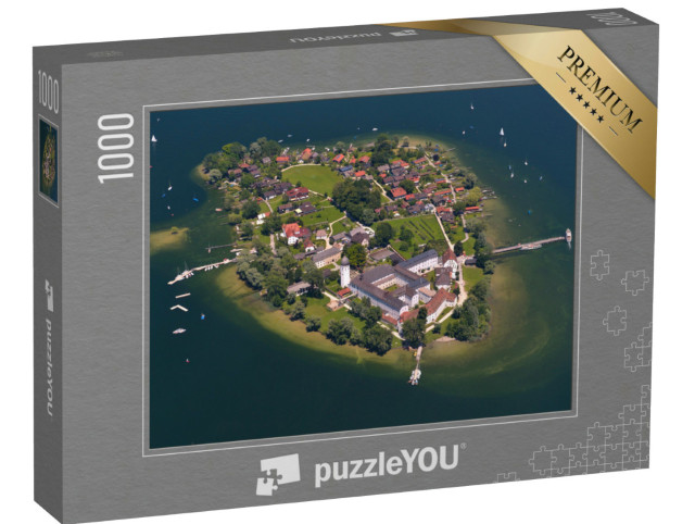 Puzzle 1000 Teile „Fraueninsel im Chiemsee, Deutschland“