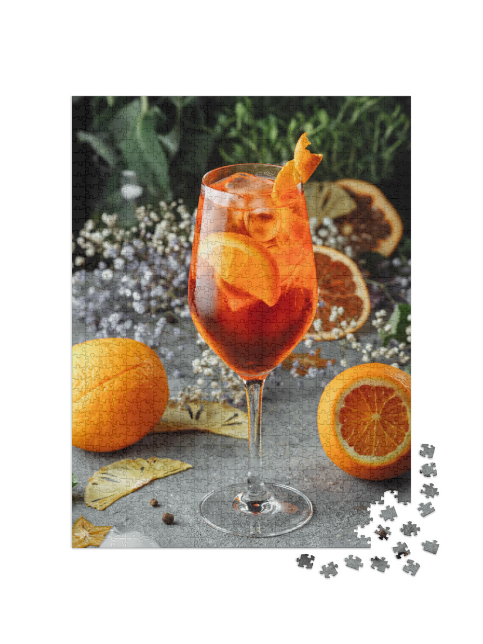 Puzzle 1000 Teile „Aperol Spritz Cocktail “