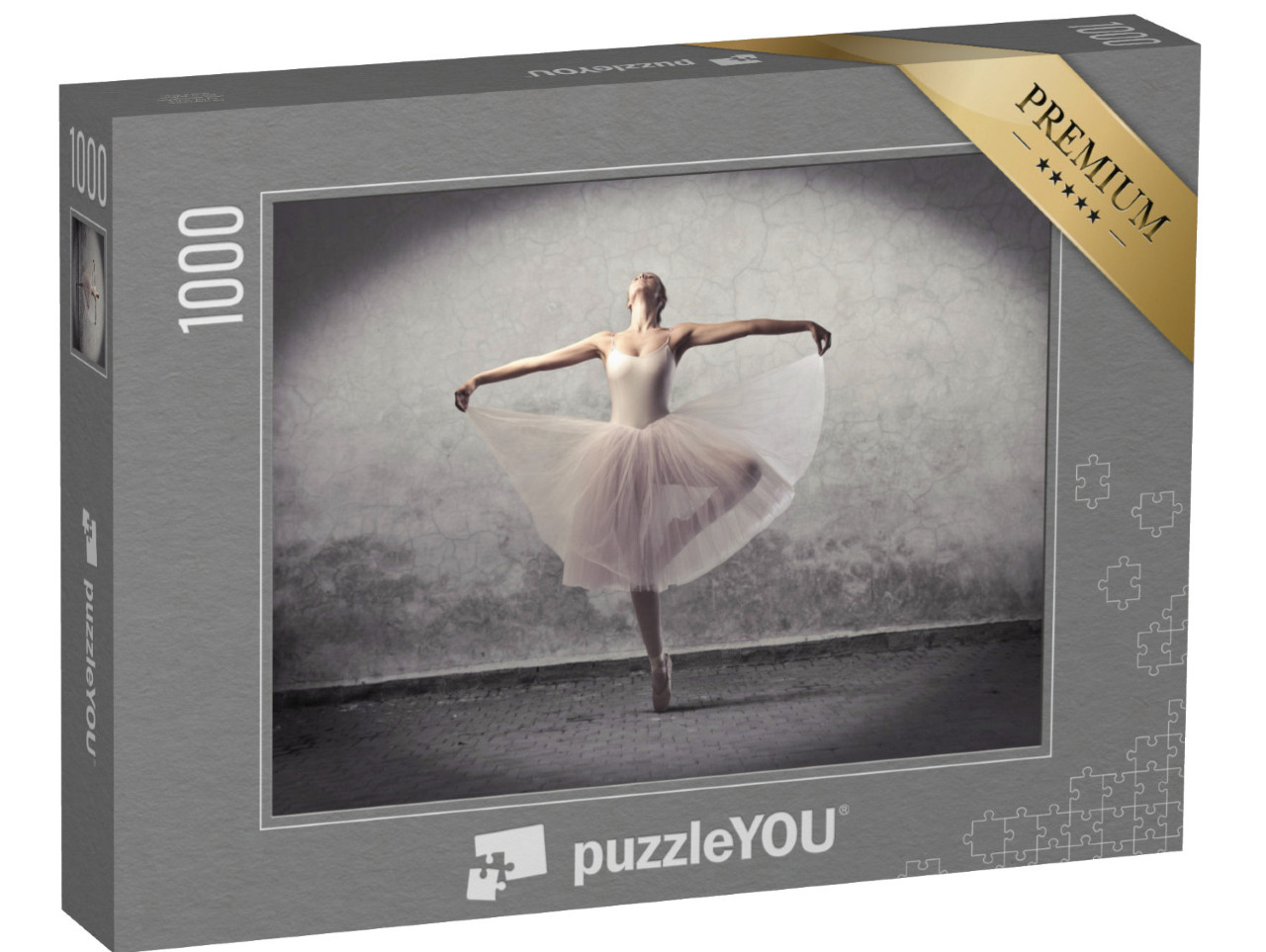 Puzzle 1000 Teile „Schöne Ballerina tanzt“