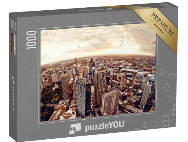 Puzzle 1000 Teile „Sydney im Sonnenuntergang, Australien“