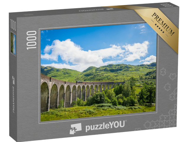 Puzzle 1000 Teile „Glenfinnan-Viadukt im Westen Schottlands“