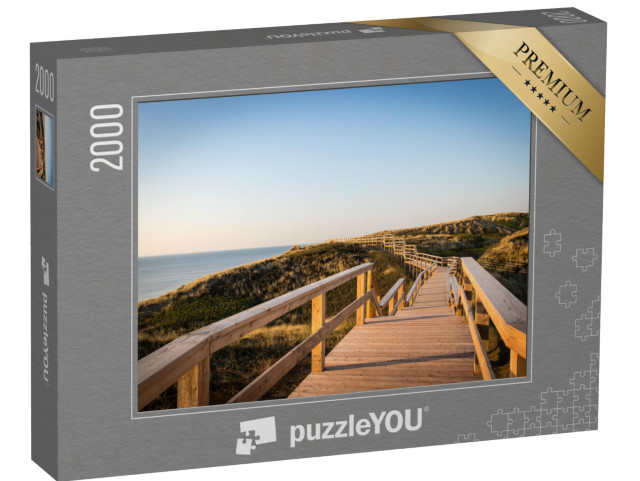 Puzzle 2000 Teile „Strandtreppen-Wanderweg auf der Insel Sylt“