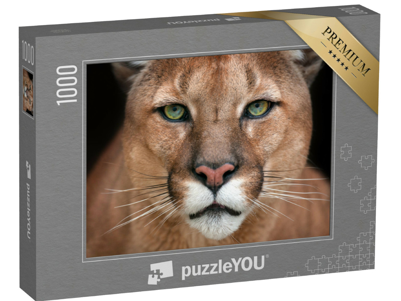 Puzzle 1000 Teile „Nahaufnahme eines Pumas“