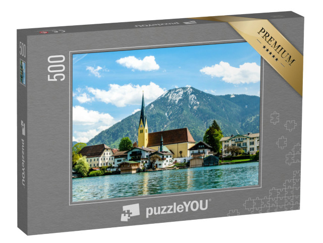 Puzzle 500 Teile „Tegernsee in Bayern, Deutschland“