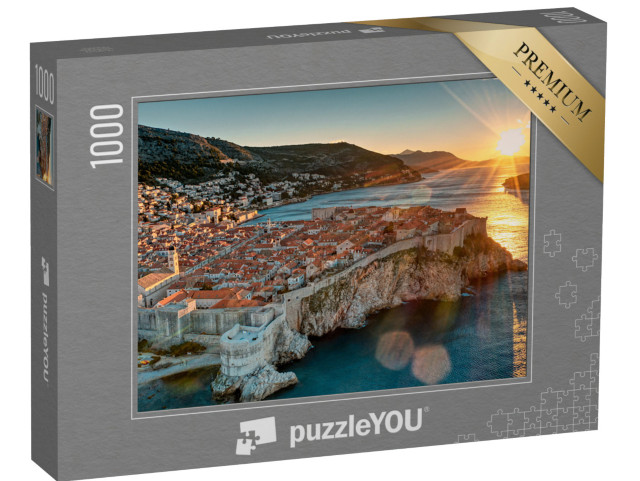 Puzzle 1000 Teile „Kroatien Dubrovnik“