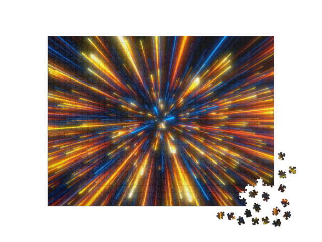 Puzzle 1000 Teile „Lichtgeschwindigkeit“