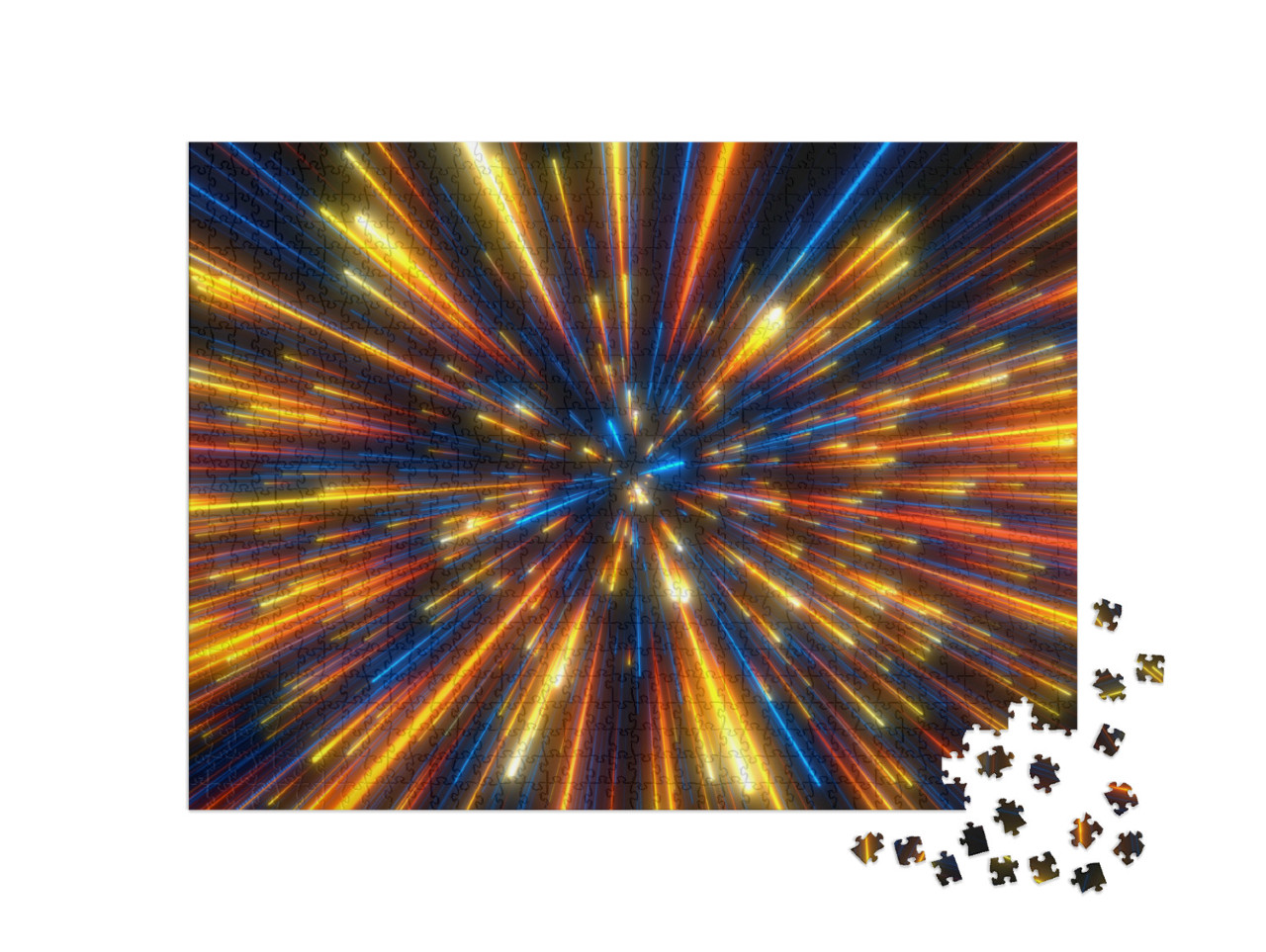 Puzzle 1000 Teile „Lichtgeschwindigkeit“