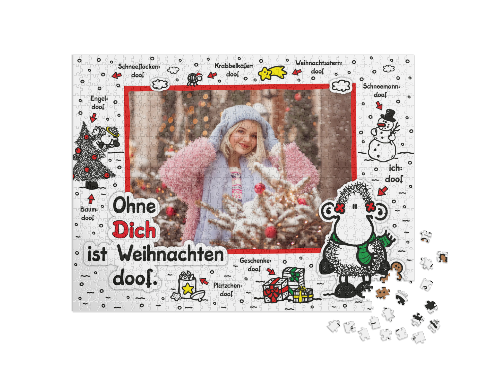 Ohne Dich ist Weihnachten doof
