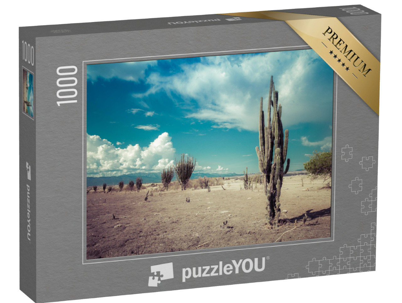 Puzzle 1000 Teile „Die weite Tatacoa-Wüste in Kolumbien“