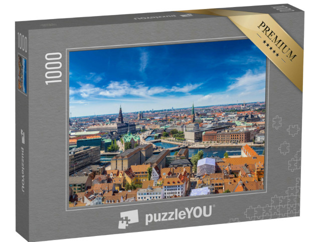 Puzzle 1000 Teile „Schöner Sommertag in Kopenhagen“