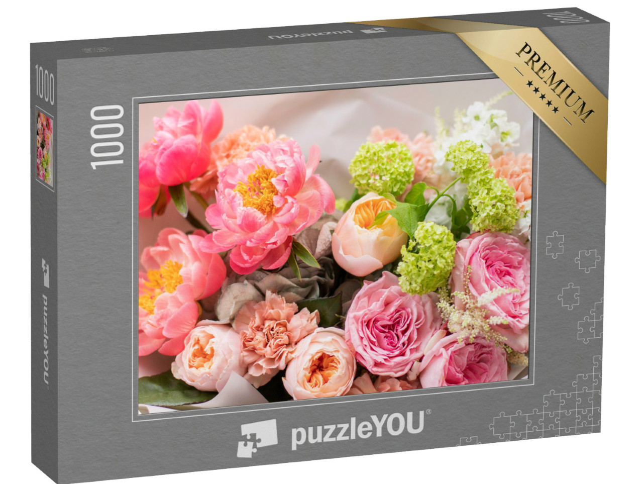 Puzzle 1000 Teile „Ein Strauß gemischter Blumen“
