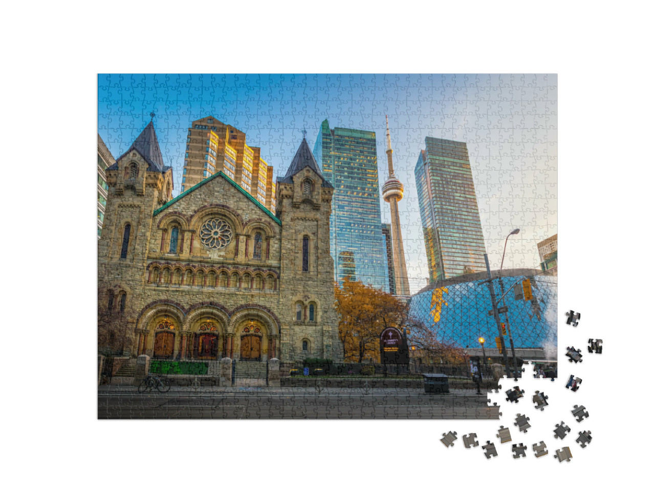 Puzzle 1000 Teile „St. Andrew's Presbyterian Church, Toronto, Ontario, Kanada“