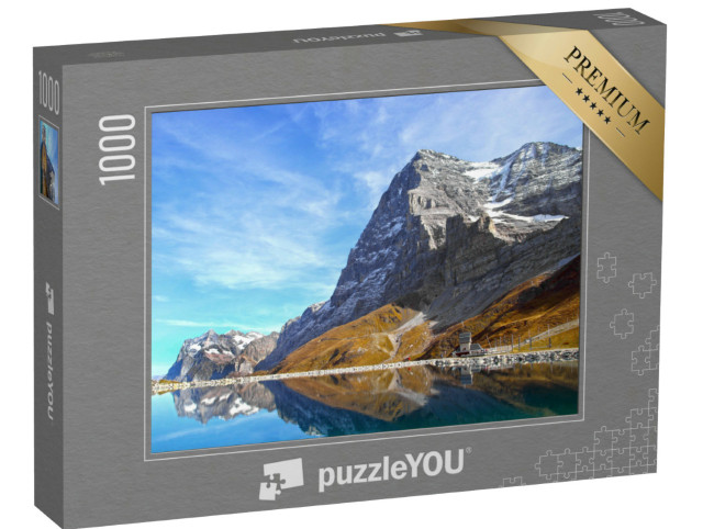 Puzzle 1000 Teile „Eiger, Mönch und Jungfrau: das Dreigestirn der Berner Alpen“