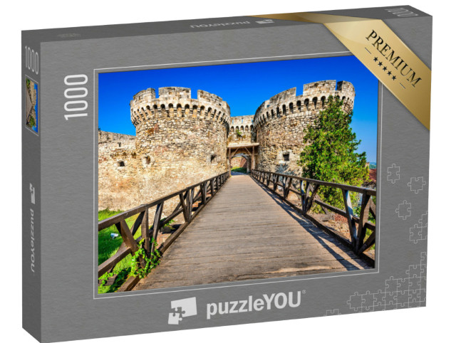 Puzzle 1000 Teile „Eingang der Festung Kalemegdan in Belgrad, Serbien“