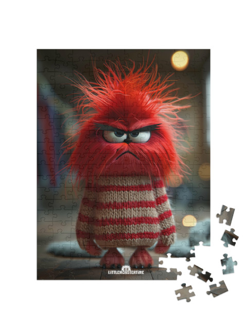 Puzzle 200 Teile „LITTLEMONSTERTIME: Rufus“