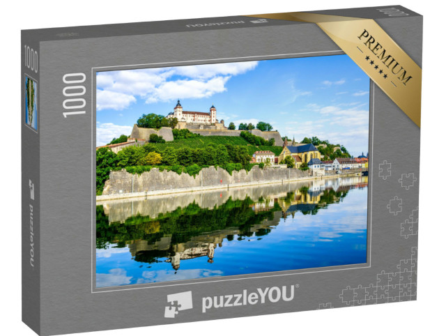 Puzzle 1000 Teile „Altstadt von Würzburg in Deutschland “