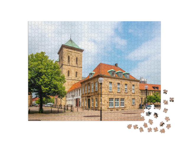 Puzzle 1000 Teile „Dom zu Osnabrück, Deutschland“