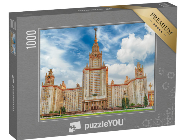 Puzzle 1000 Teile „Staatliche Lomonossow-Universität, Moskau, Russland“