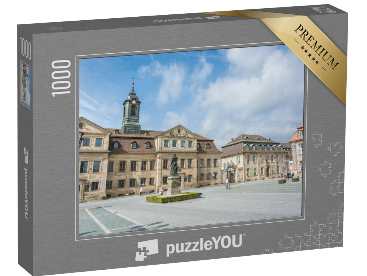 Puzzle 1000 Teile „Altstadt von Bayreuth, Deutschland“