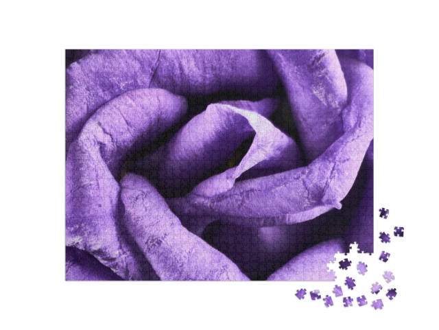 Puzzle 1000 Teile „Eustoma-Blüten in einer Nahaufnahme“