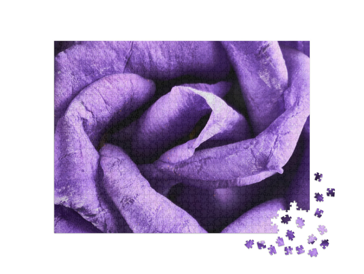 Puzzle 1000 Teile „Eustoma-Blüten in einer Nahaufnahme“