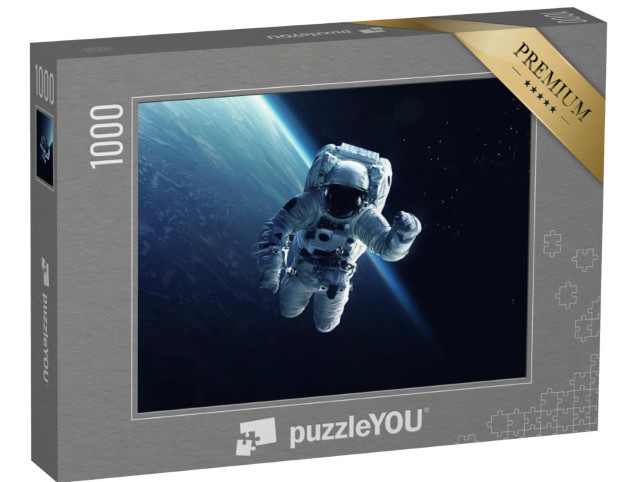 Puzzle 1000 Teile „Astronaut beim Weltraumspaziergang“