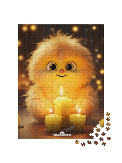 Puzzle 1000 Teile „LITTLEMONSTERTIME: Sparky“