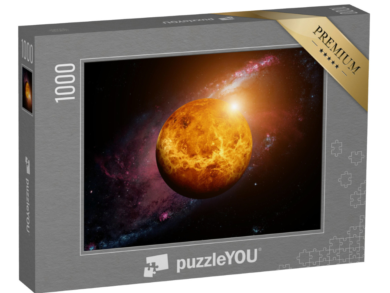 Puzzle 1000 Teile „Venus, terrestrischer Planet im Sonnensystem “