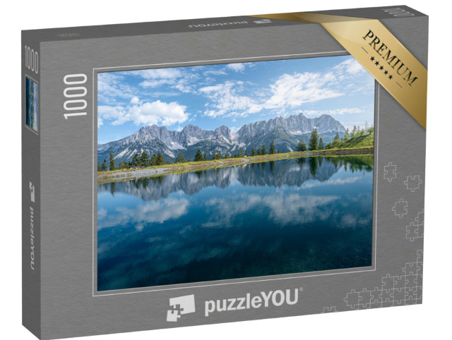 Puzzle 1000 Teile „Bergsee in den Kitzbüheler Alpen, Österreich“