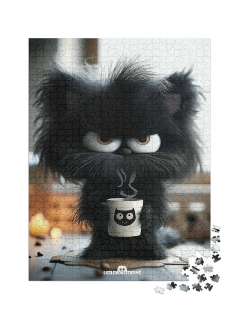 Puzzle 1000 Teile XXL „LITTLEMONSTERTIME: Joe“