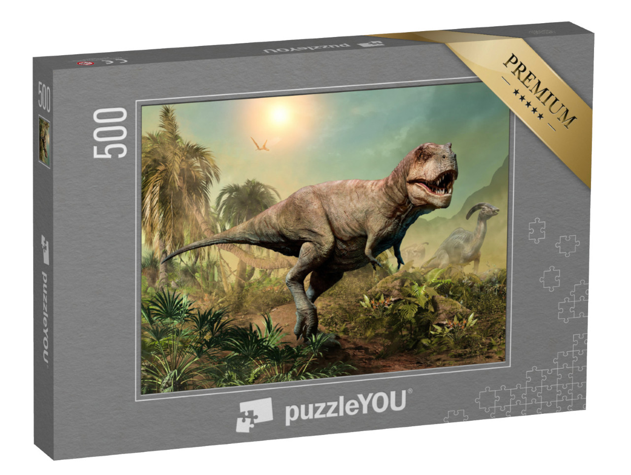 Puzzle 500 Teile „Tyrannosaurus rex “