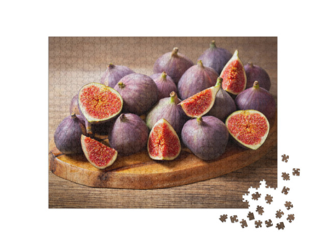 Puzzle 1000 Teile „Frische Feigen“