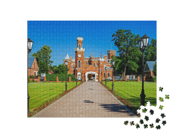 Puzzle 1000 Teile „Fürstliches Schloss Oldenburg, Gebiet Woronesch, Russland“