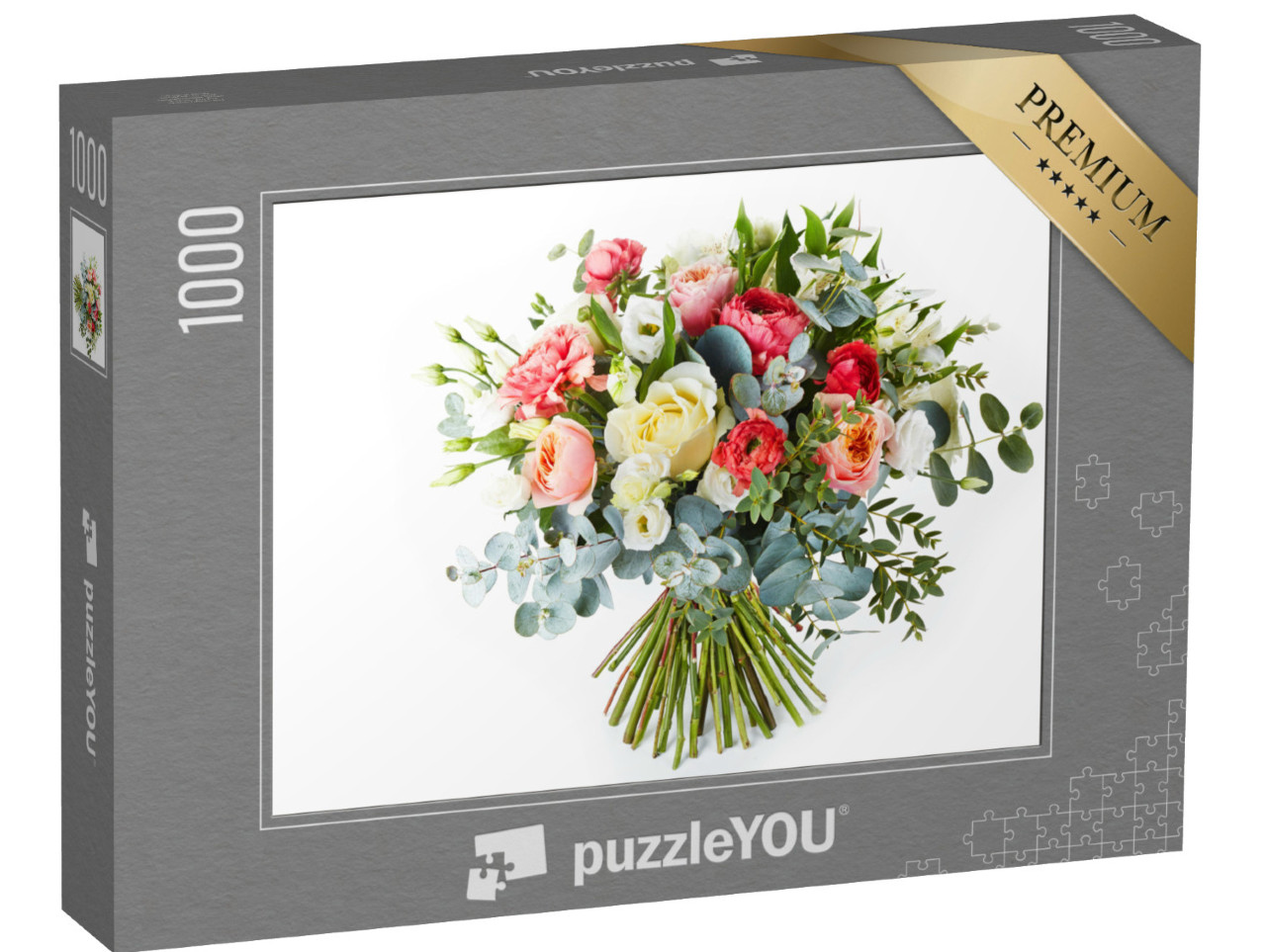 Puzzle 1000 Teile „Frischer Blumenstrauß zur Hochzeit“