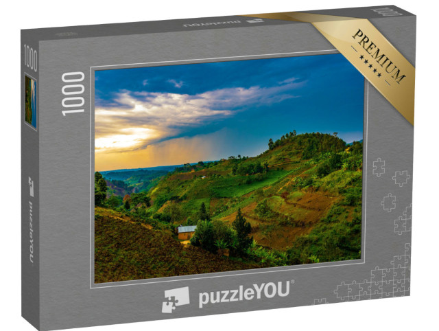 Puzzle 1000 Teile „Queen Elizabeth National Park, Uganda, Zentralafrika“