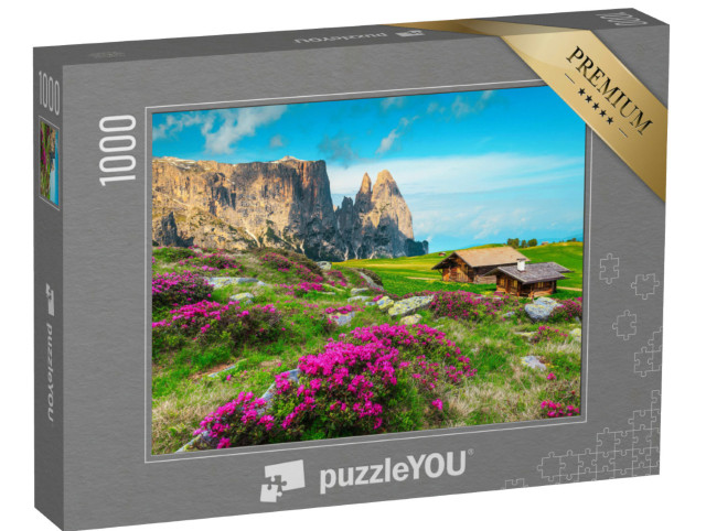 Puzzle 1000 Teile „Seiser Alm, Dolomiten, Italien“