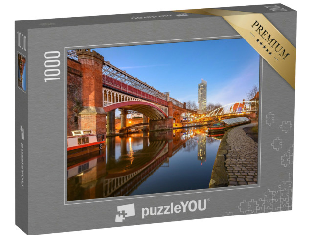 Puzzle 1000 Teile „Beetham Tower, höchstes Gebäude von Manchester, England“