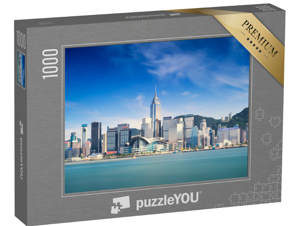 Puzzle 1000 Teile „Hongkong City“