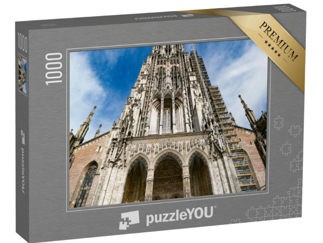 Puzzle 1000 Teile „Beeindruckendes Ulmer Münster, Deutschland“