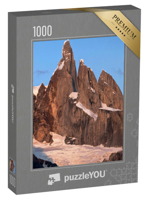 Puzzle 1000 Teile „Gipfel des Cerro Torre, National Park Los Glaciares, Argentinien, Südamerika“