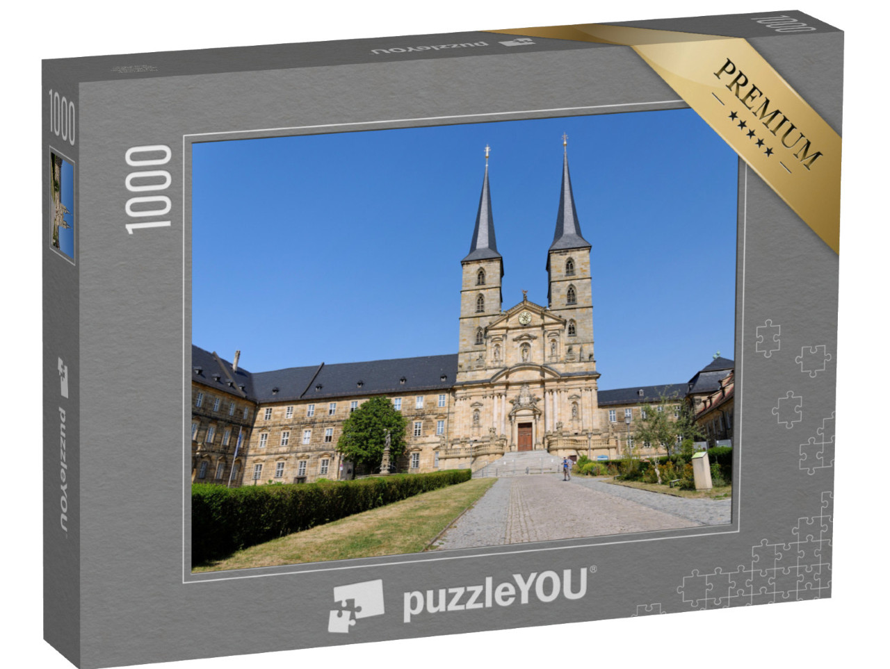 Puzzle 1000 Teile „Michaelskirche in Bamberg, Deutschland, UNESCO-Weltkulturerbe“